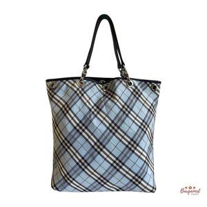Authentic Burberry Blue Label Reversible Tote Bag